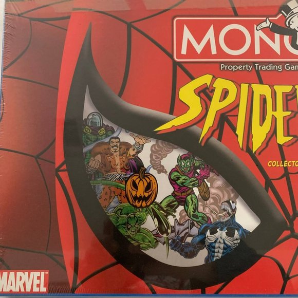 Vintage‎ Monopoly Spider-man Collector's Edition 2002 Board Game Hasbro Sealed - Picture 2 of 8
